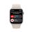 Apple Watch S8 45mm GPS, Caja de aluminio Blanco estrella y correa deportiva blanco estrella