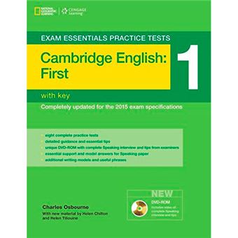 Exam Essentials Practice Test 1 - First FCE - With Key + DVDROM ...