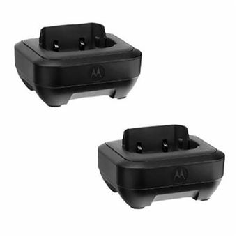 Pack 2 Bases de carga Motorola para Walkie-Talkies Talkabout T62, T82 y T82 Extreme Negro - 1