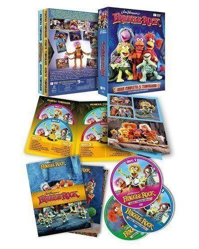 Fraggle Rock Digipack Serie Completa Temporadas 1-5 - DVD + postales
