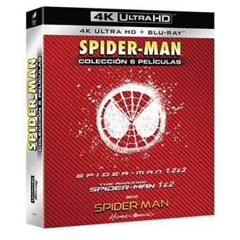 Pack Spiderman 1-6 - UHD + Blu-Ray