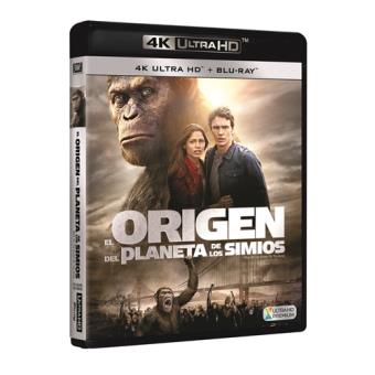 El Origen Del Planeta De Los Simios - UHD + Blu-Ray - Rupert Wyatt ...