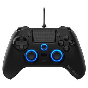 Mando con cable Egogear SC10 Negro para PS4
