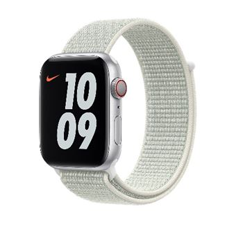 Correa deportiva Loop Nike aura pícea para Apple Watch 44 mm