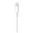 Cable Apple Lightning a USB Blanco 2 m_1