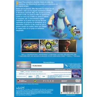 Monstruos University - DVD
