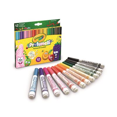 Rotuladores Crayola Glitter, 6 colores