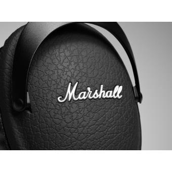 Auriculares Marshall Monitor Cableado Black con micrófono — ZonaTecno