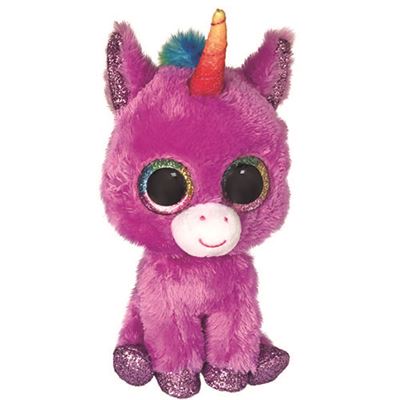 Peluche beanie boss rosette unicornio 15cm
