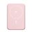 Powerbank magnético Fresh'n Rebel Wireless 10000 mAh Rosa