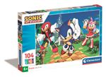 Clementoni puzzle 104 piezas sonic