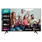 TV LED 43'' Hisense 43A6BG 4K UHD HDR Smart TV