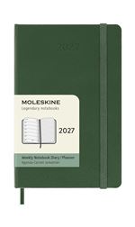 Moleskine Verde Agenda 2027 S/V Pocket Td