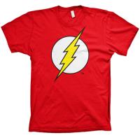 Camiseta DC Flash - Logo Rojo Talla M