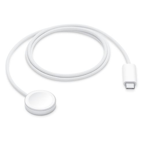 Apple Blanco Cable De Carga Rápida Magnética Con Conector Usb-C Para Watch 1M