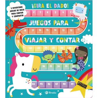 ¡gira el dado! juegos para viajar y contar