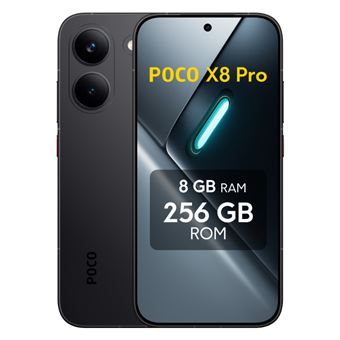 POCO X8 Pro ブラック 8GB RAM 256GB ROM POCO X8 Pro 5G 6,59