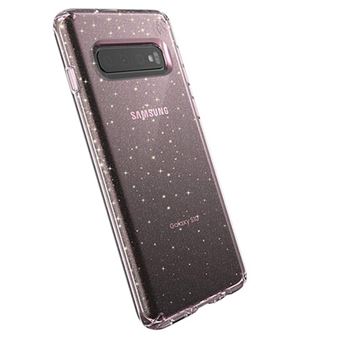 Funda Speck Presidio Clear Glitter para Samsung Galaxy S10