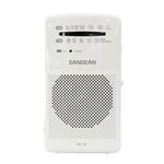 Radio portátil Sangean Pocket 110 SR-35 AM/FM Blanco