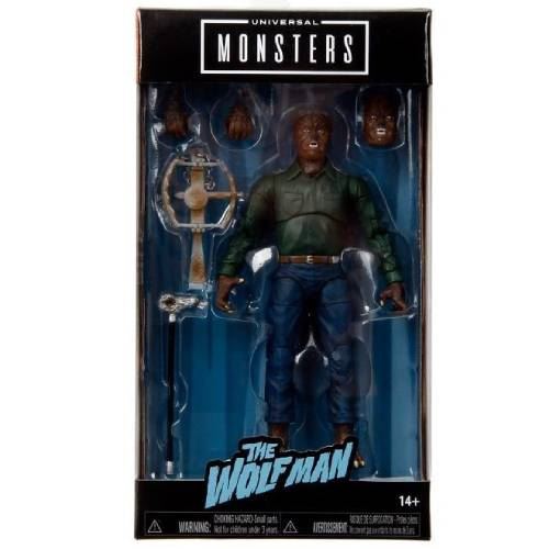 Universal Monsters x Teenage Mutant Ninja Turtles Ultimate Raphael en Loup-Garou figurine échelle 7 pouces