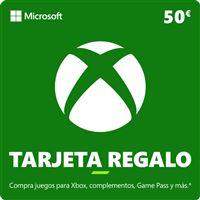 Tarjeta regalo Microsoft Xbox 50€