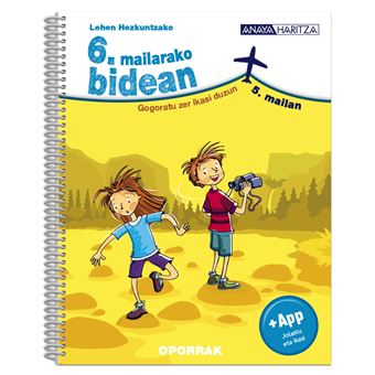 6. mailarako BIDEAN