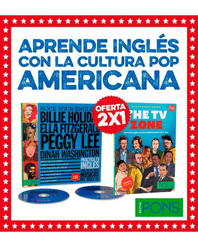 Aprende Cultura Pop americana women con la 2 libros