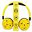 Auriculares infantiles Bluetooth OTL Pokémon Pikachu Amarillo
