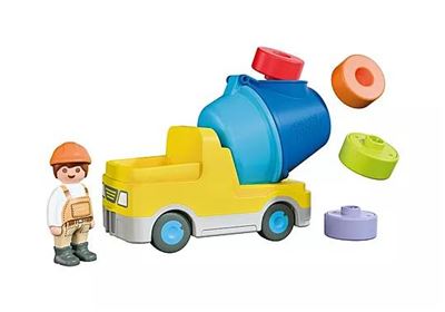 Figura playmobil junior: hormigonera