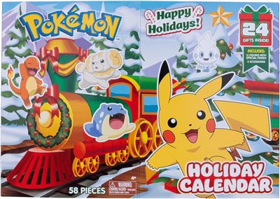 Calendario de adviento pokémon 2025