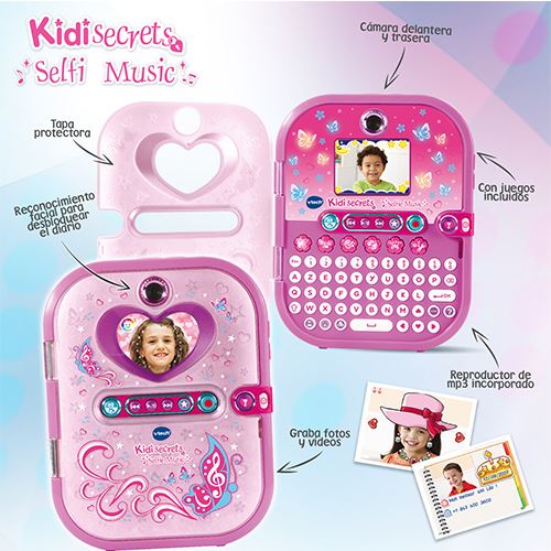 VTECH VTech - KidiSecrets Selfie Music Rose - El…