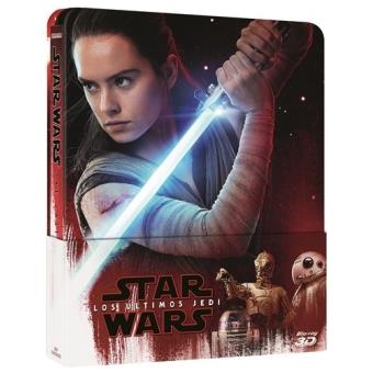 Star Wars Episodio VIII Los últimos Jedi - Steelbook Blu-Ray + 3D