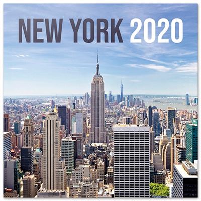 Erik Calendario De pared 2020 new york color 30 x cm 30x30