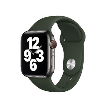 Correa deportiva verde Chipre para Apple Watch 44 mm