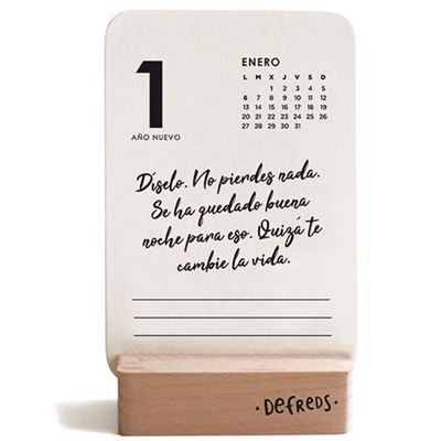 Planeta Calendario Tarjetas defreds 2020 365