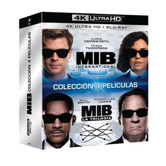 Pack Men in Black 1-4 - UHD + Blu-Ray