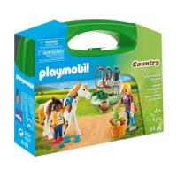 Playmobil Maletín cuidado del caballo