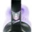 Auriculares Bluetooth OTL Kuromi con luz LED Negro y Lila