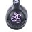 Auriculares Bluetooth OTL Kuromi con luz LED Negro y Lila