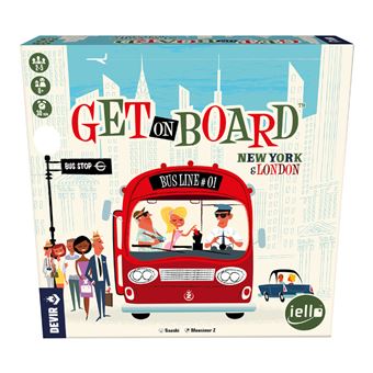 Get On Board: Mew York & London - Juego de mesa