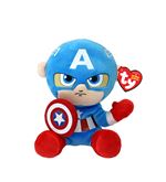 Peluche beanie boo marvel capitán américa 15cm