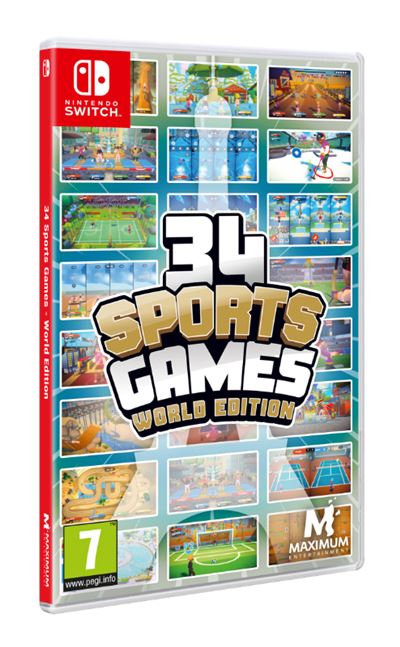 Meridiem 34 Sports Games World Edition Nintendo Switch