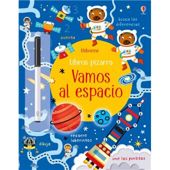 Vamos al espacio. Libros pizarra