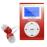 MP3 Sunstech Dedalo III 8GB Rojo