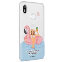 Funda Ana Marín para BQ Aquaris C Flamingo