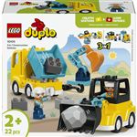 Lego - Duplo Town - Vehículos De Construcción "3 En 1" - Imagen 3