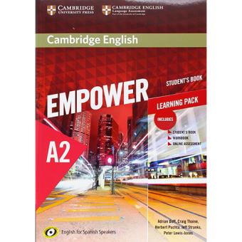 Cambridge English Empower for Spanish Speakers A2 Student's Book with Online Assessment and Practice and Workbook
