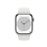 Apple Watch S8 41mm LTE Caja de aluminio Plata y correa deportiva Blanco