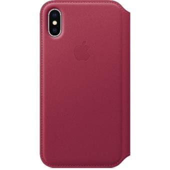 Funda Apple Leather Folio Baya para iPhone X