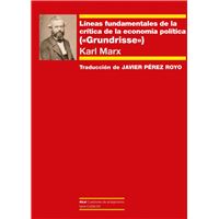 Lineas Fundamentales De La Critica De La Economia Politica